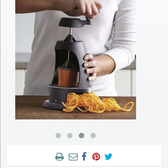 Pampered chef veggie spiralizer